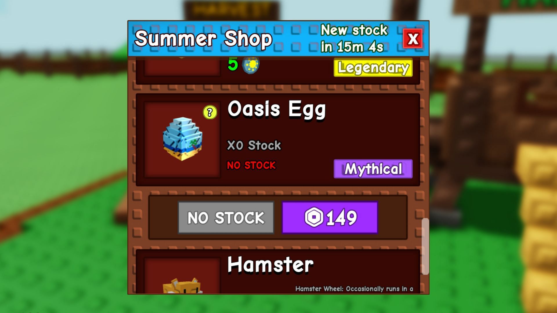 You can get this pet from the Oasis Egg (Image via Roblox)